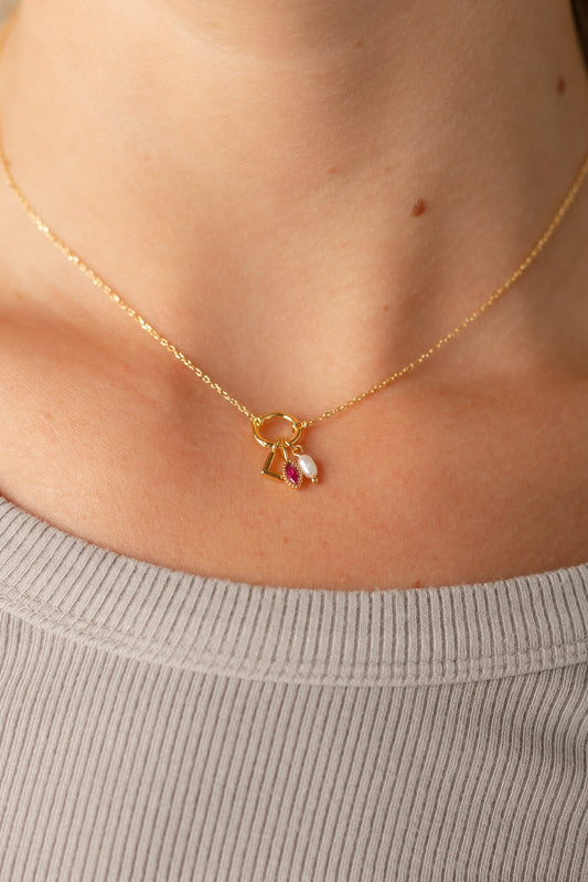 Cove Charm Holder Necklace WOMEN'S NECKLACE Cove Accessories