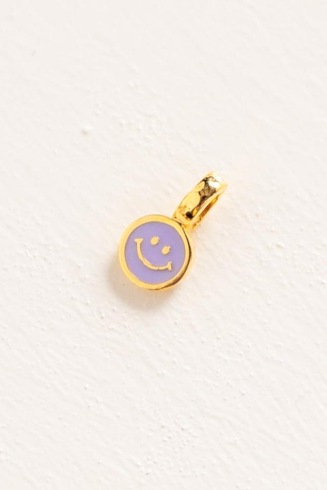 Cove Smiley Clip On Charm Cove Charms Cove Accessories Lavender OS