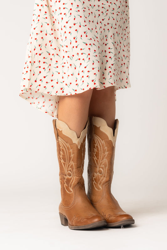 Matisse Cisco Boot WOMEN'S SHOES Matisse Tan/Natural 6