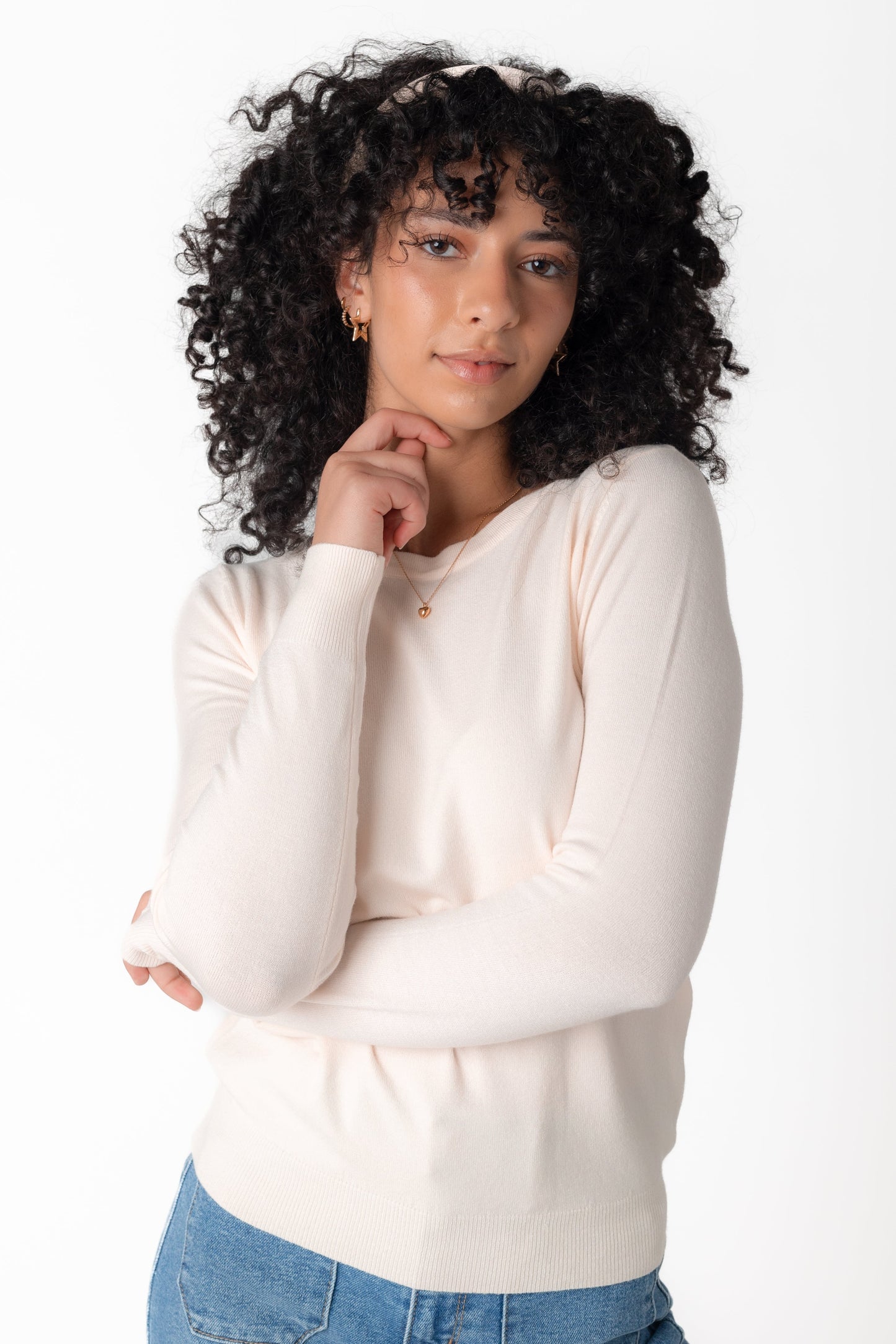 Saylor Soft Sweater WOMEN'S SWEATERS Be Cool Ivory S