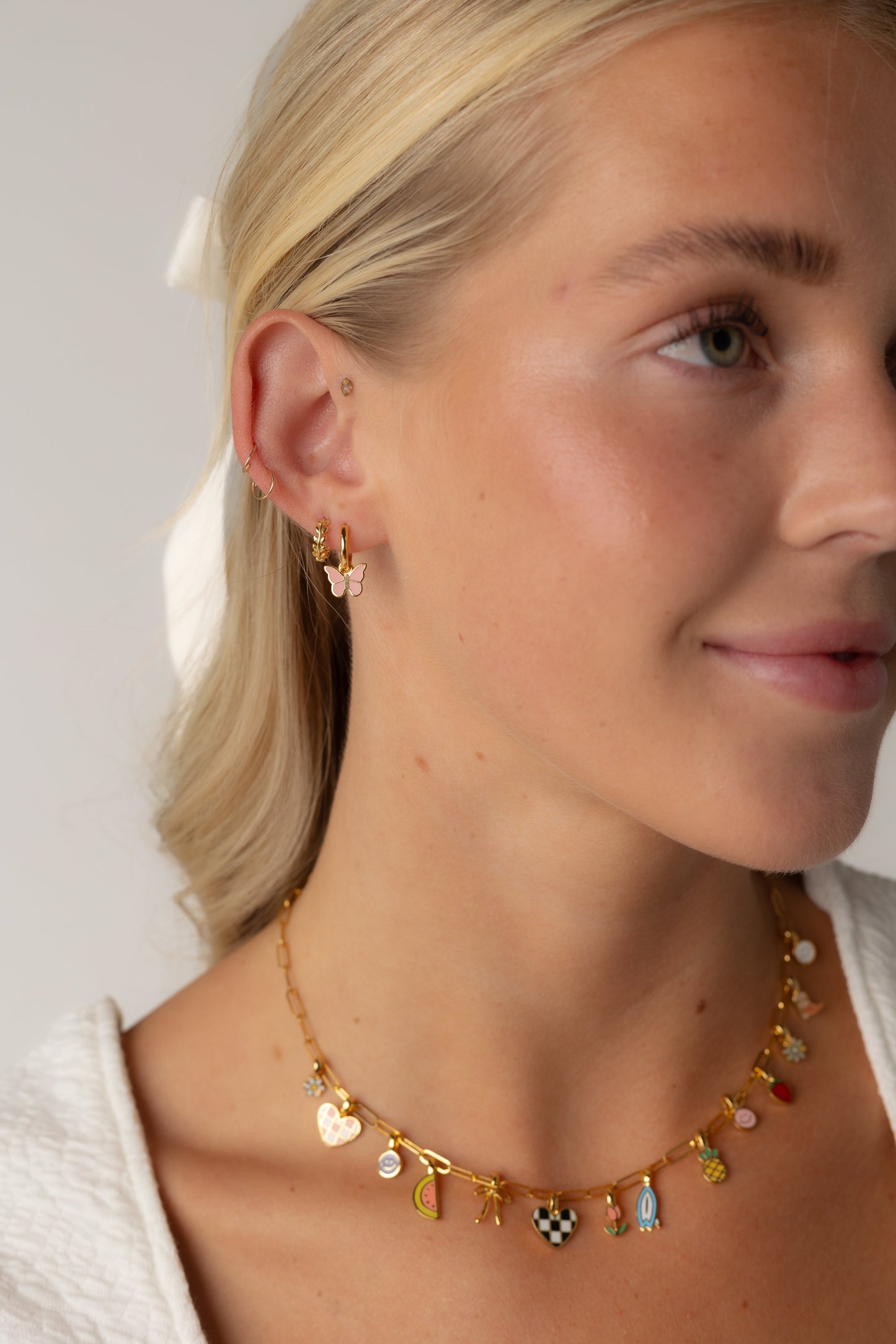 Cove Butterfly Pink Earrings WOMEN'S EARINGS Cove Accessories