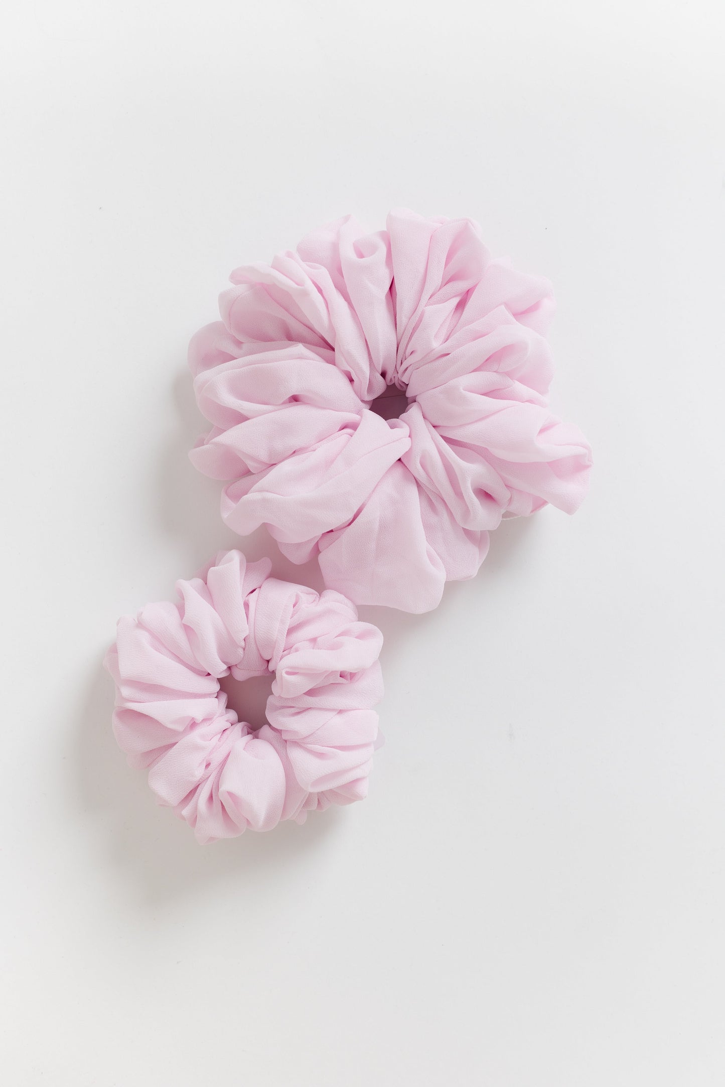 Cove Chiffon Scrunchie WOMEN'S HAIR ACCESSORY Cove Accessories Pink 12cm 