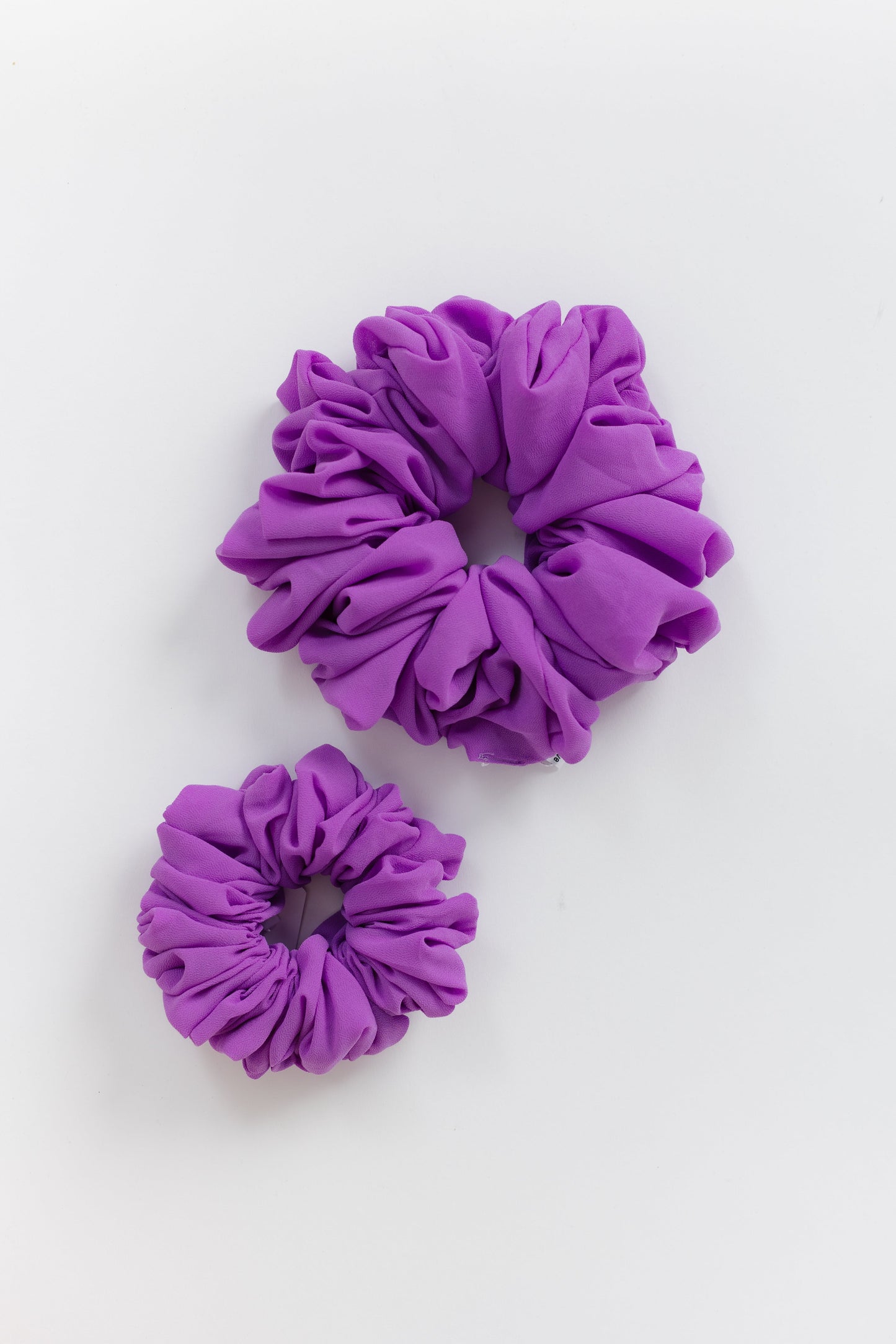 Cove Chiffon Scrunchie WOMEN'S HAIR ACCESSORY Cove Accessories Purple 12cm 