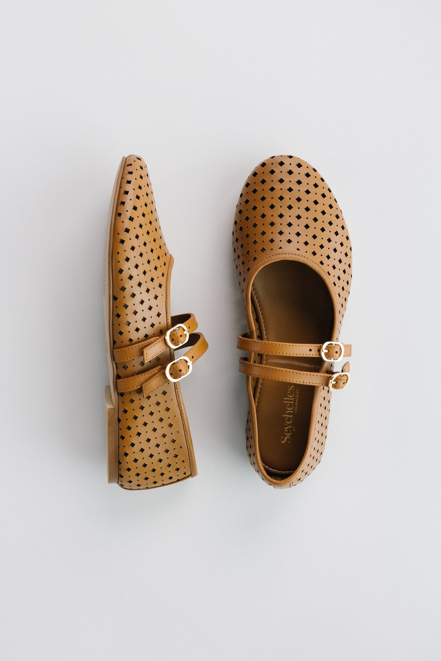 Seychelles Royal Leather Flats WOMEN'S SHOES Seychelles Tan 6