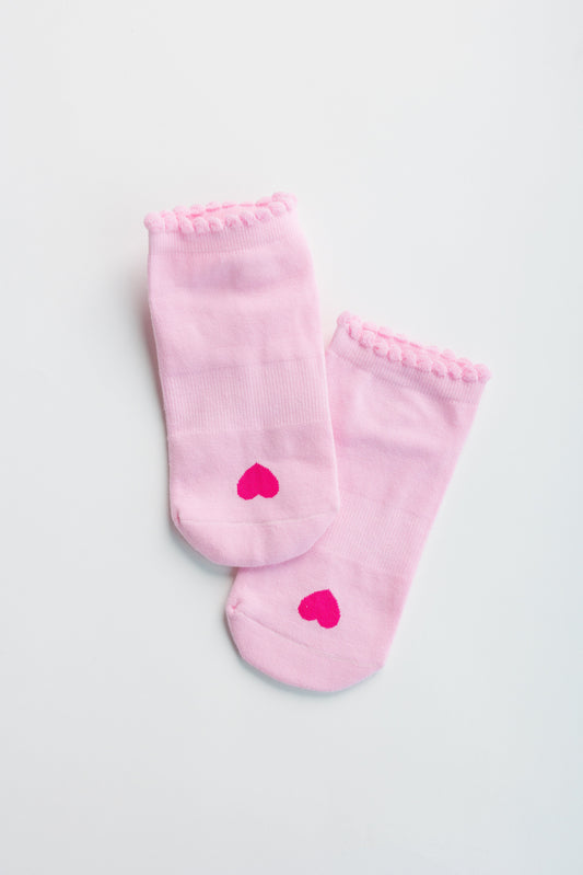 Cove Heart Ankle Socks WOMEN'S SOCKS Cove Accessories