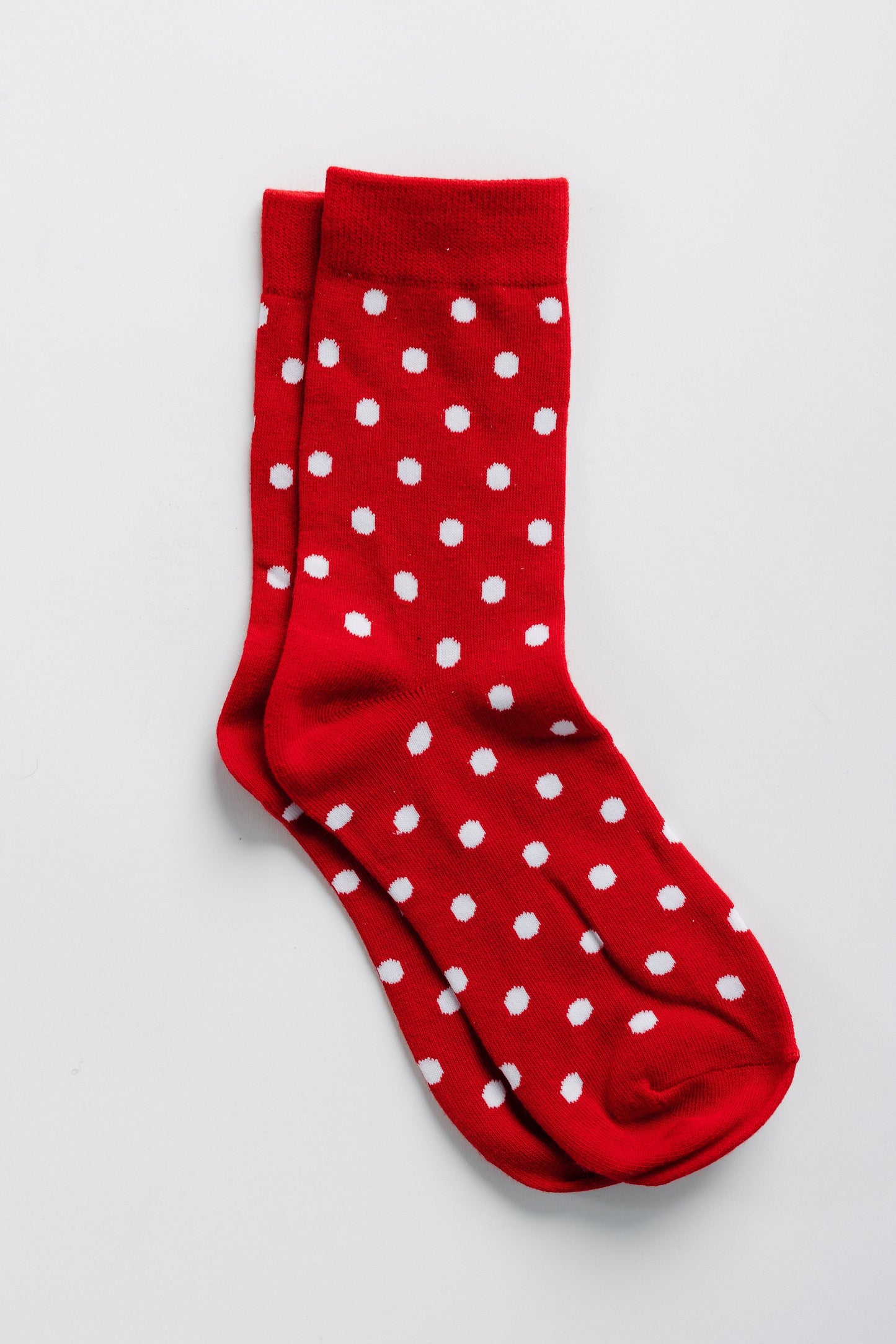 Cove Dotty Socks WOMEN'S SOCKS Cove Accessories Red OS
