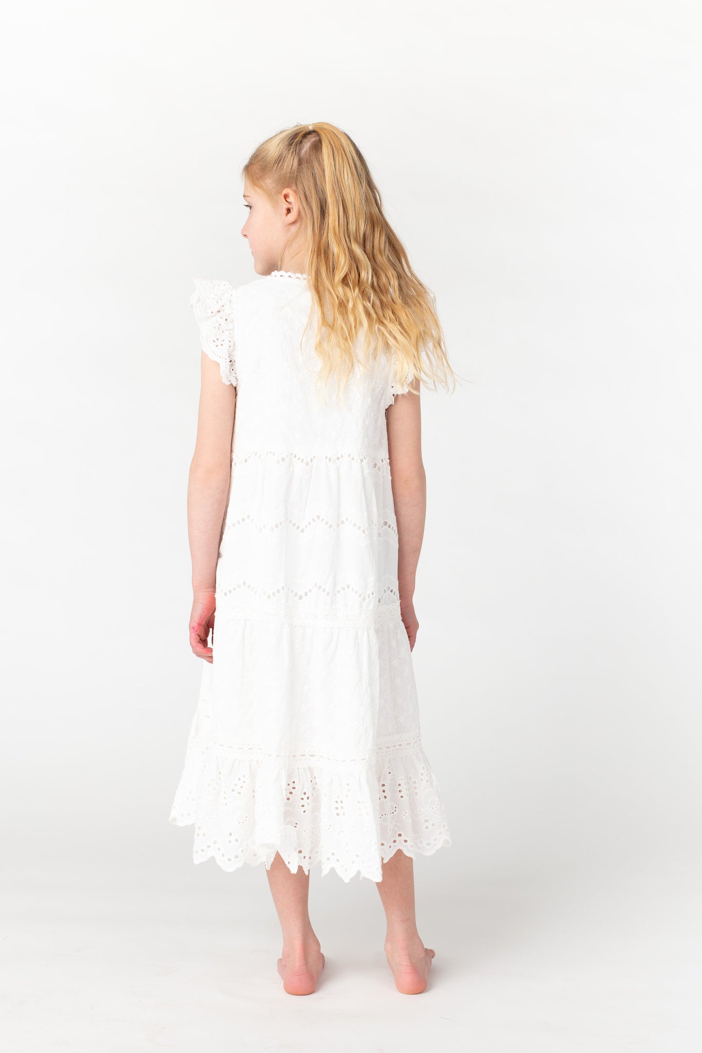 The Little Lucy Dress GIRL'S DRESS brass & roe