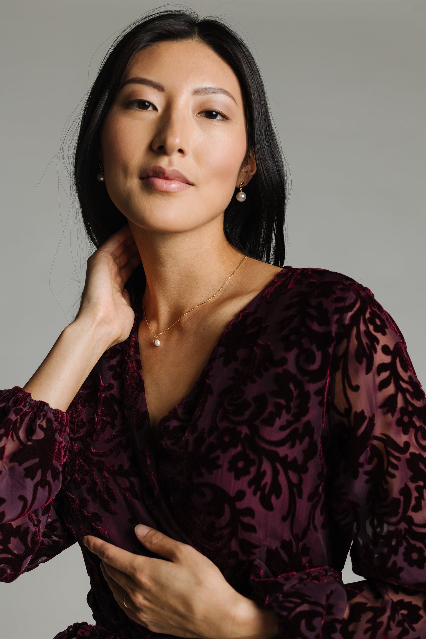 Double Pearl Necklace WOMEN'S NECKLACE Cove