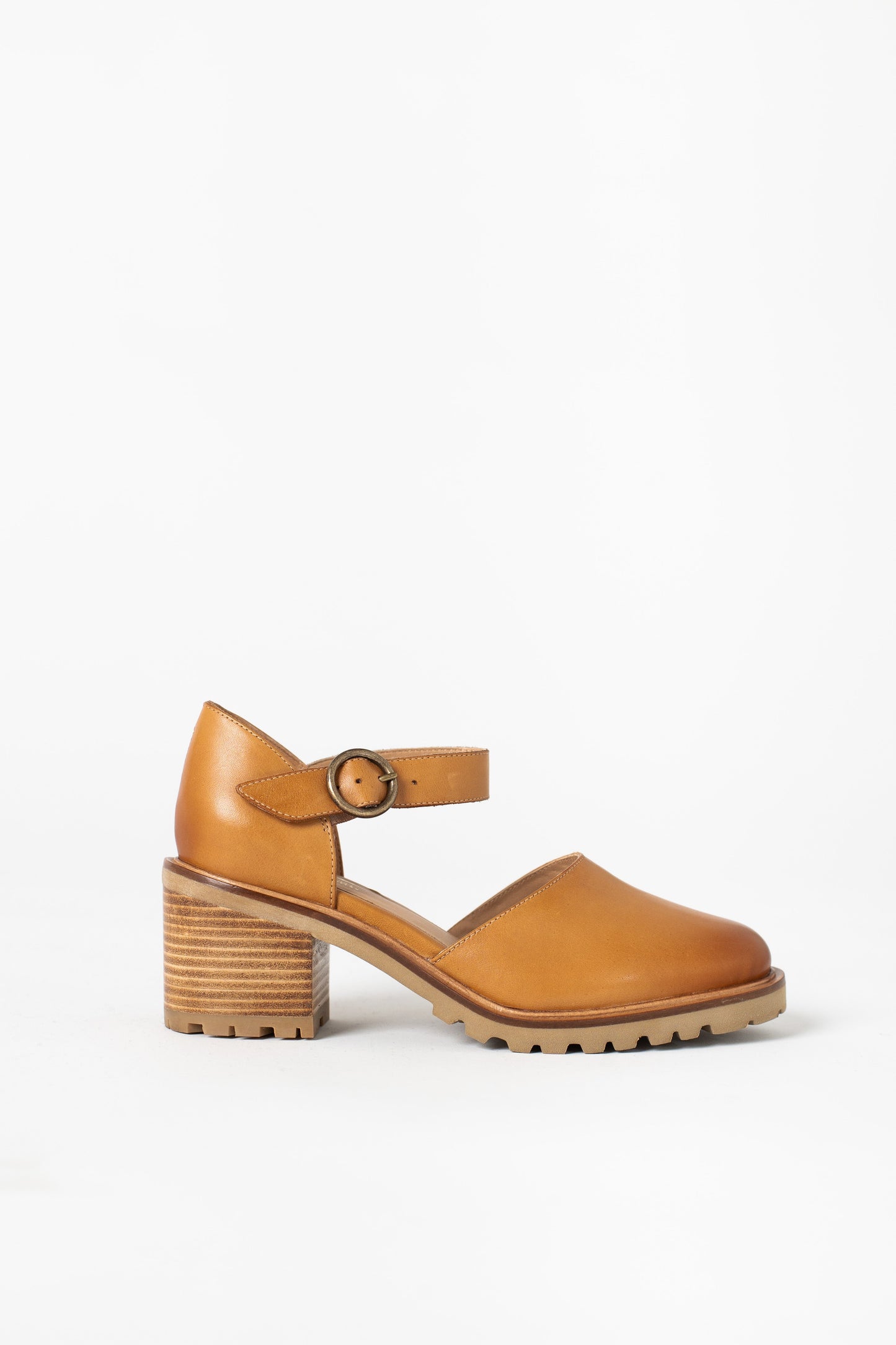 Lock and Key Mary Jane Heels - Tan WOMEN'S SHOES Seychelles