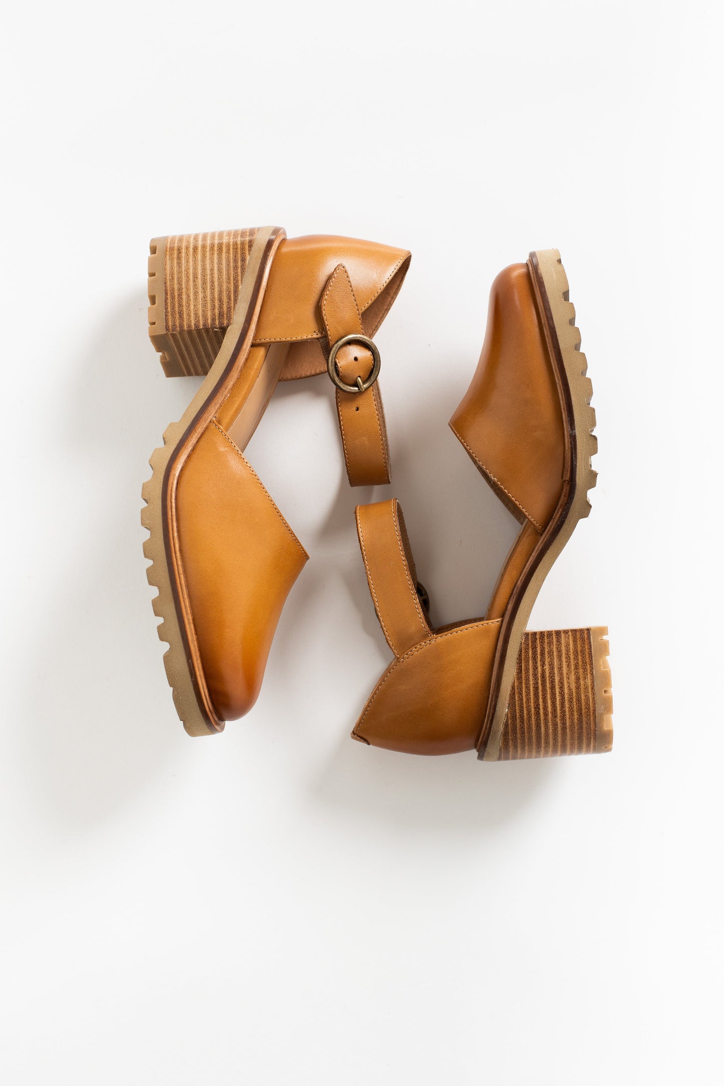 Lock and Key Mary Jane Heels - Tan WOMEN'S SHOES Seychelles