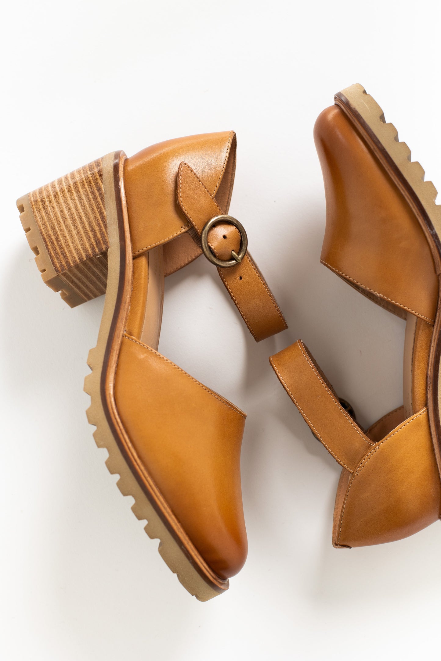 Lock and Key Mary Jane Heels - Tan WOMEN'S SHOES Seychelles