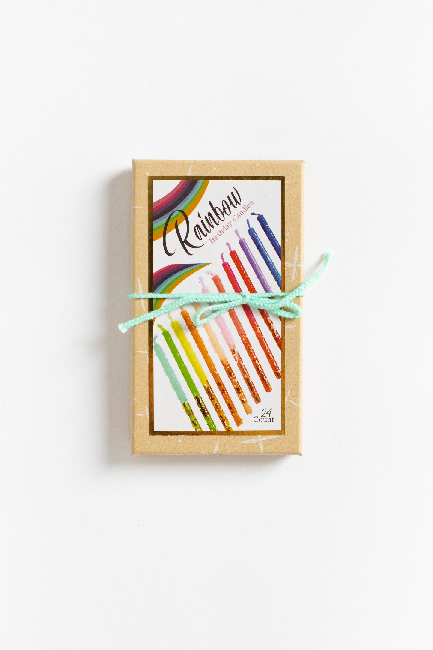 Rainbow Birthday Candle HOME ACCESSORIES One Hundred 80 Degrees