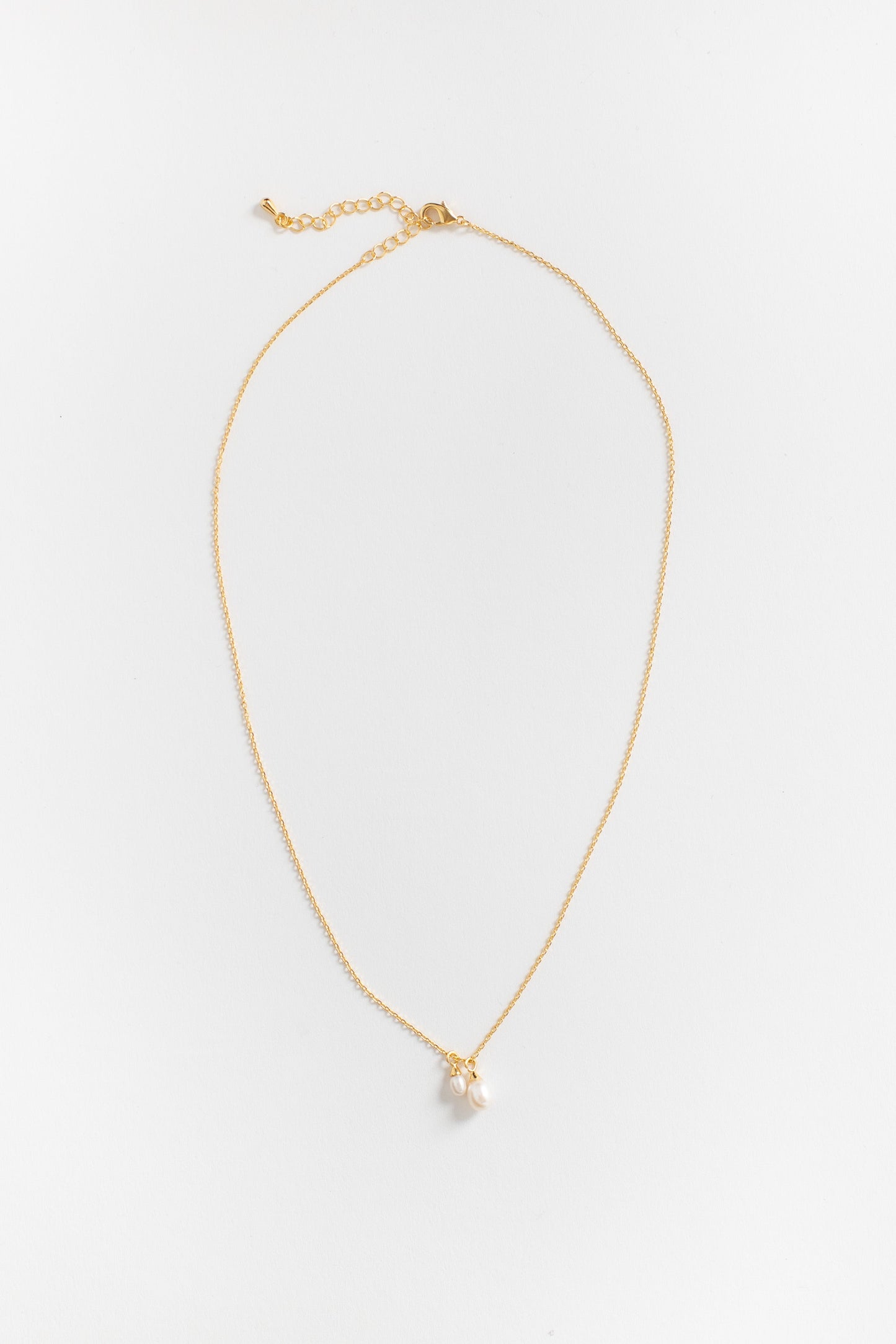 Double Pearl Necklace WOMEN'S NECKLACE Cove