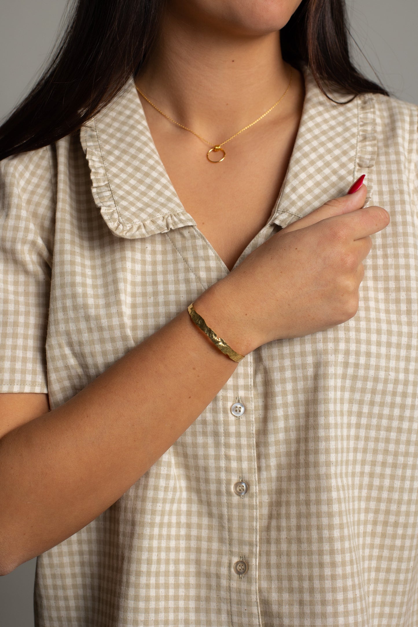 Downtown Brass Bangle WOMEN'S BRACELET Cove