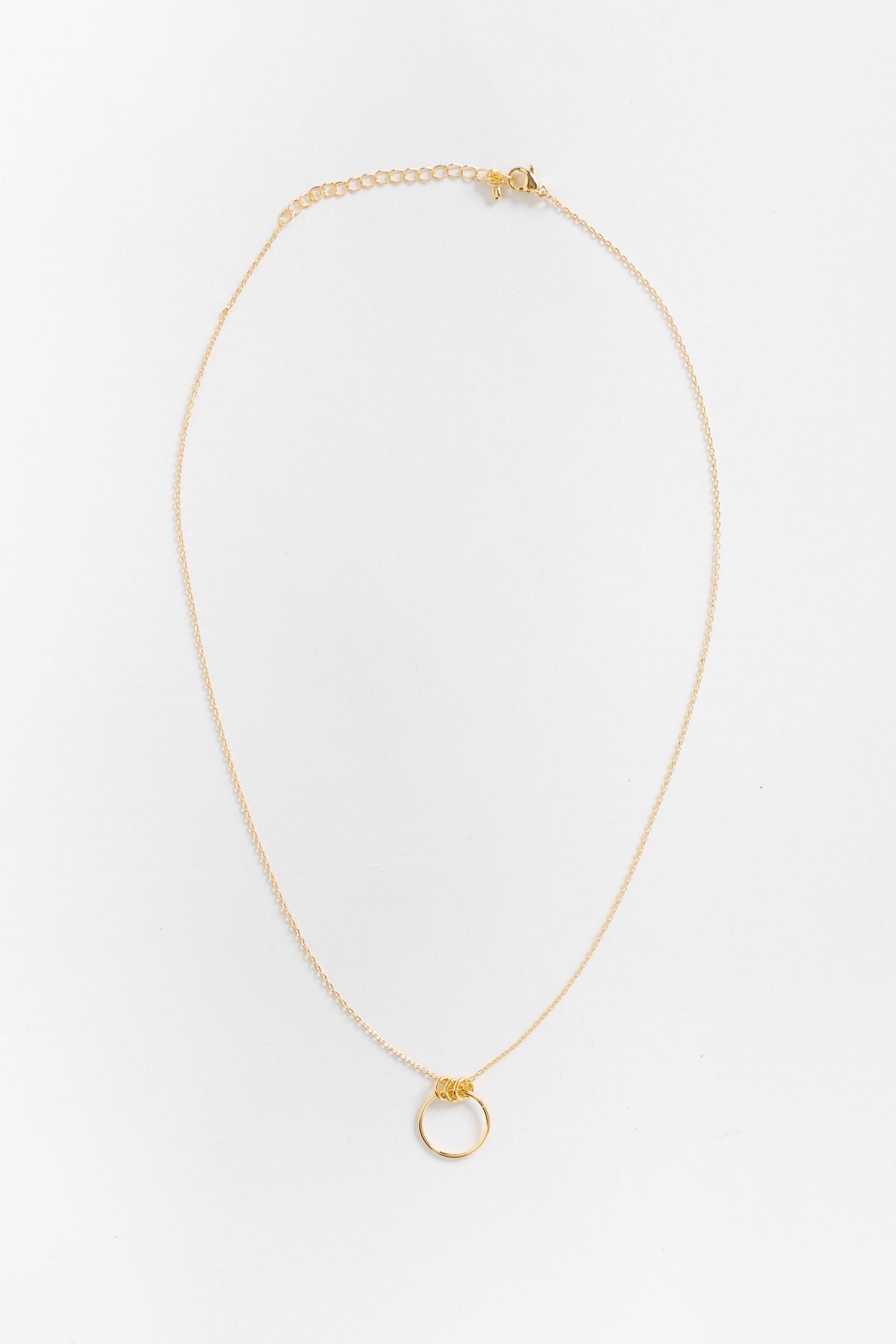 Lakeside Gold Circle Necklace WOMEN'S NECKLACE Cove