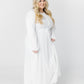 Brie Ditsy Dress WOMEN'S DRESS Arbor White XXL 