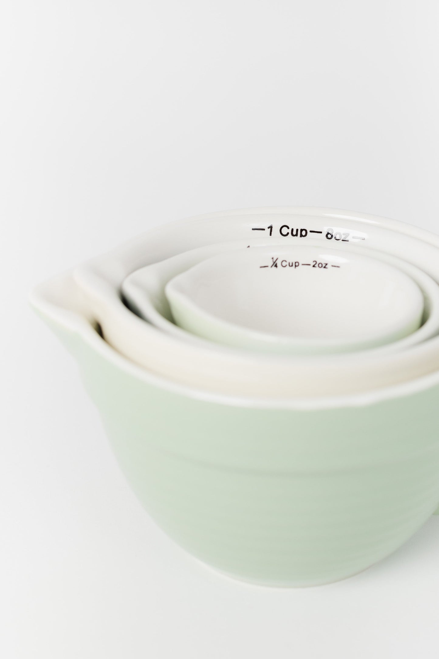 Stoneware Measuring Cups HOME GOODS Creative Co-Op