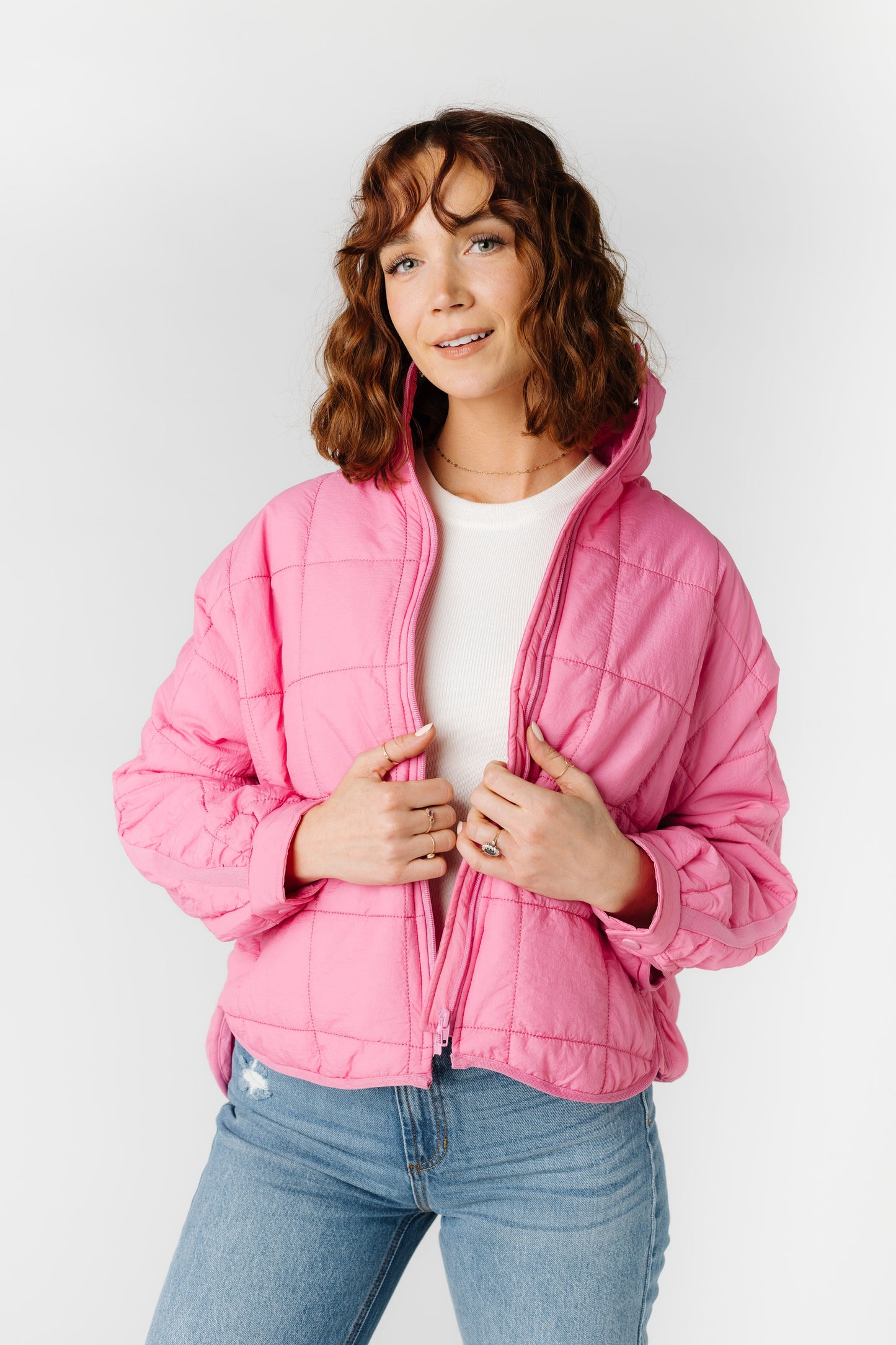 Pippie Packable Puffer Jacket WOMEN'S JACKETS Veveret Passion Fruit L