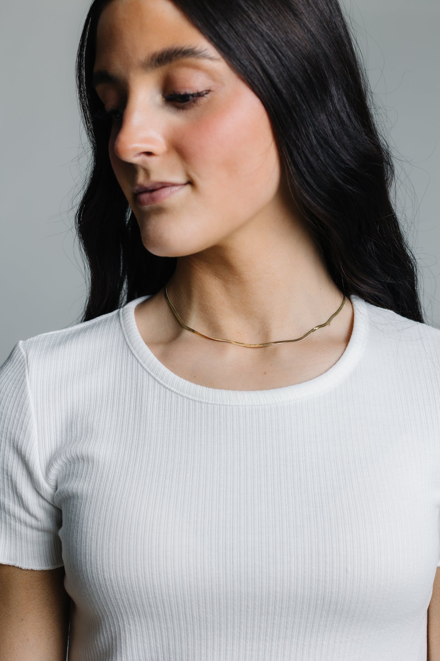 Herringbone Chain WOMEN'S NECKLACE Cove