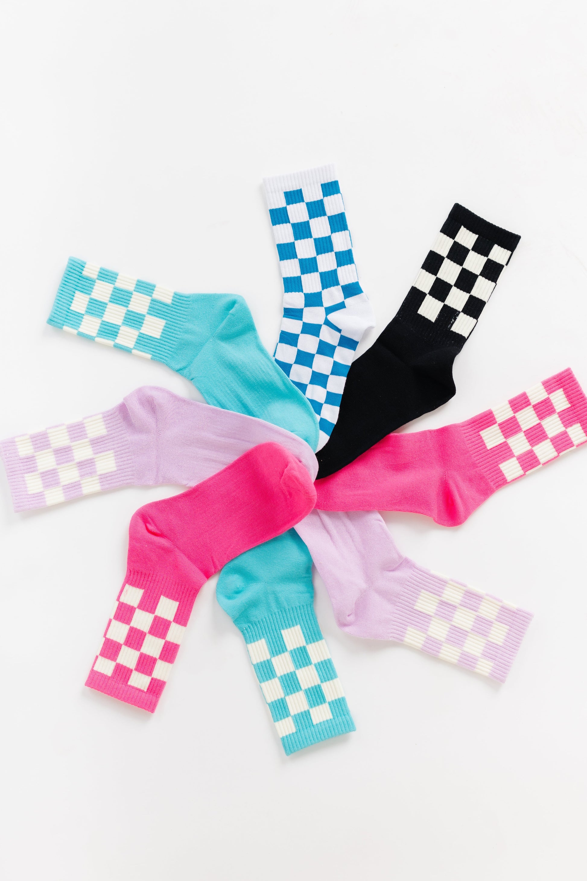 Checker Retro Socks WOMEN'S SOCKS Cove Accessories 