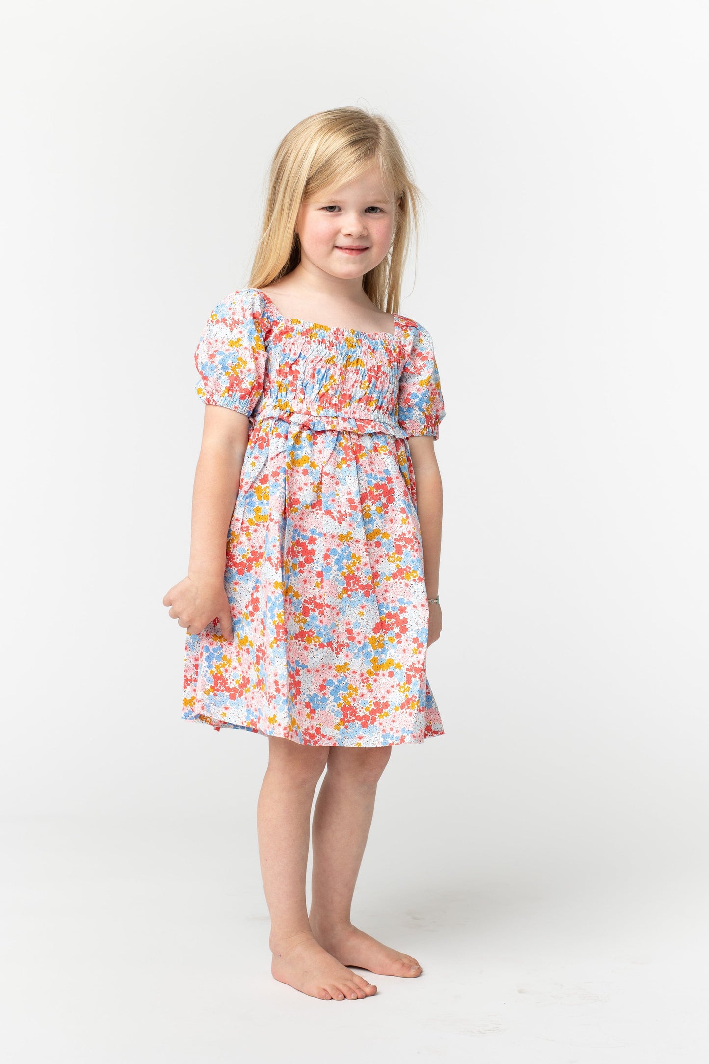 Poppy Spring Dress GIRL'S DRESS brass & roe