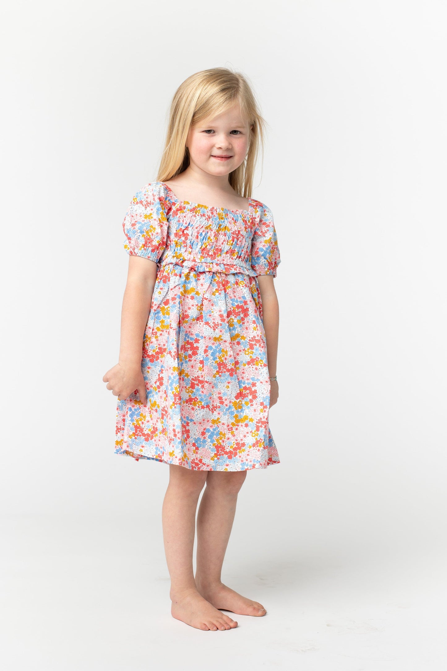 Poppy Spring Dress GIRL'S DRESS brass & roe 