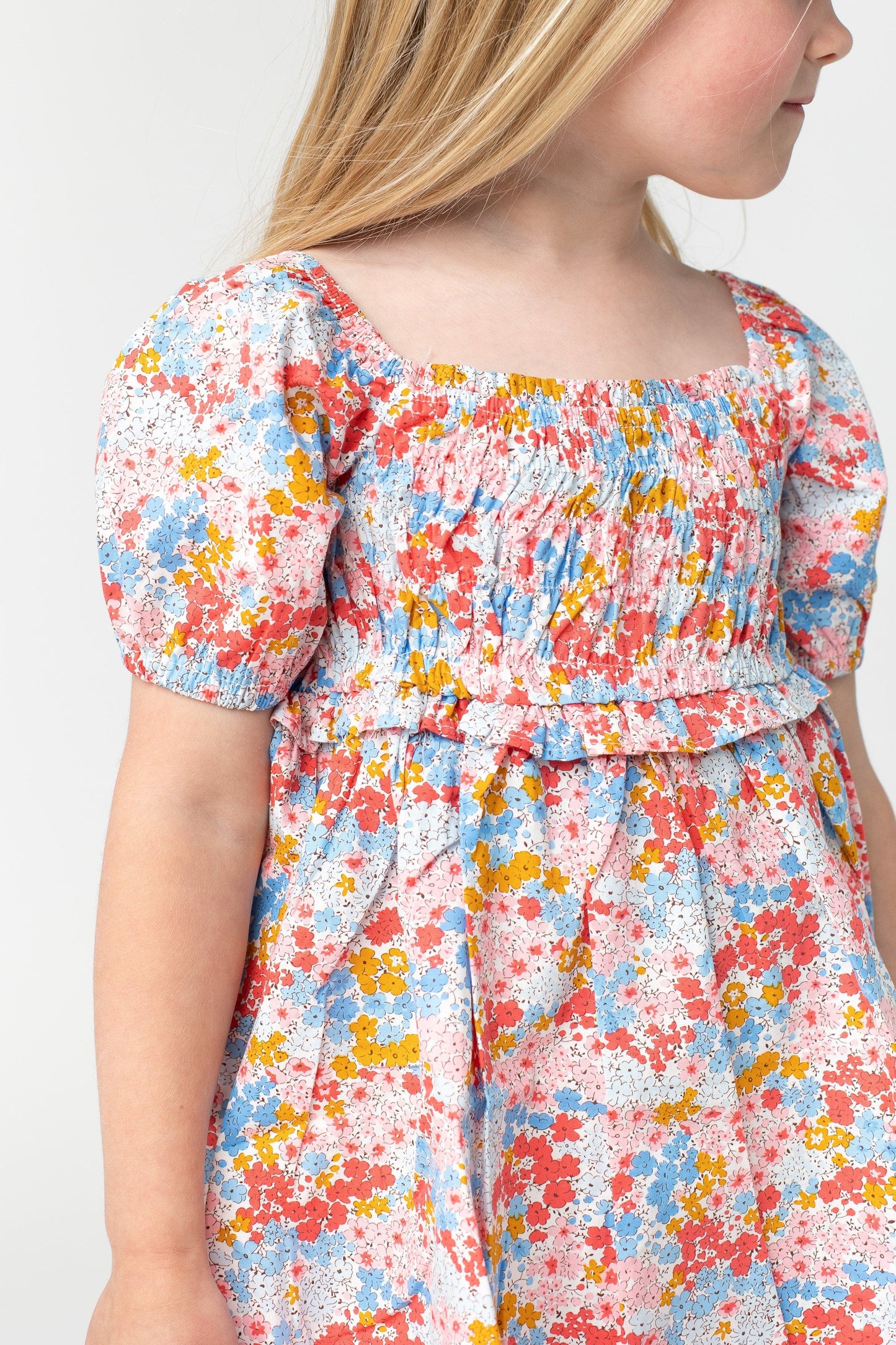 Poppy Spring Dress GIRL'S DRESS brass & roe