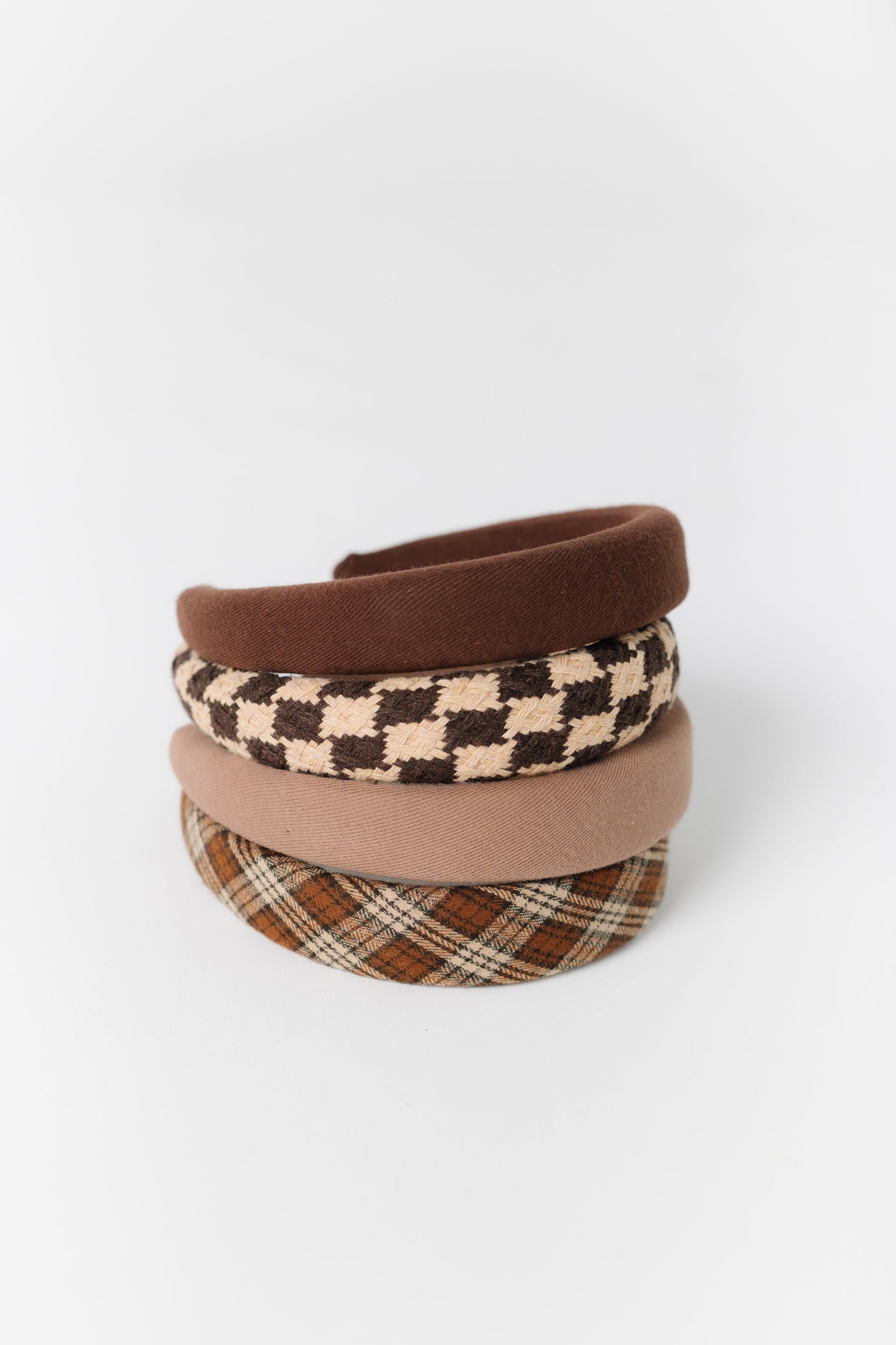 Cove Hair Band Fall Collection WOMEN'S HAIR ACCESSORY Cove Accessories Brown Plaid OS 