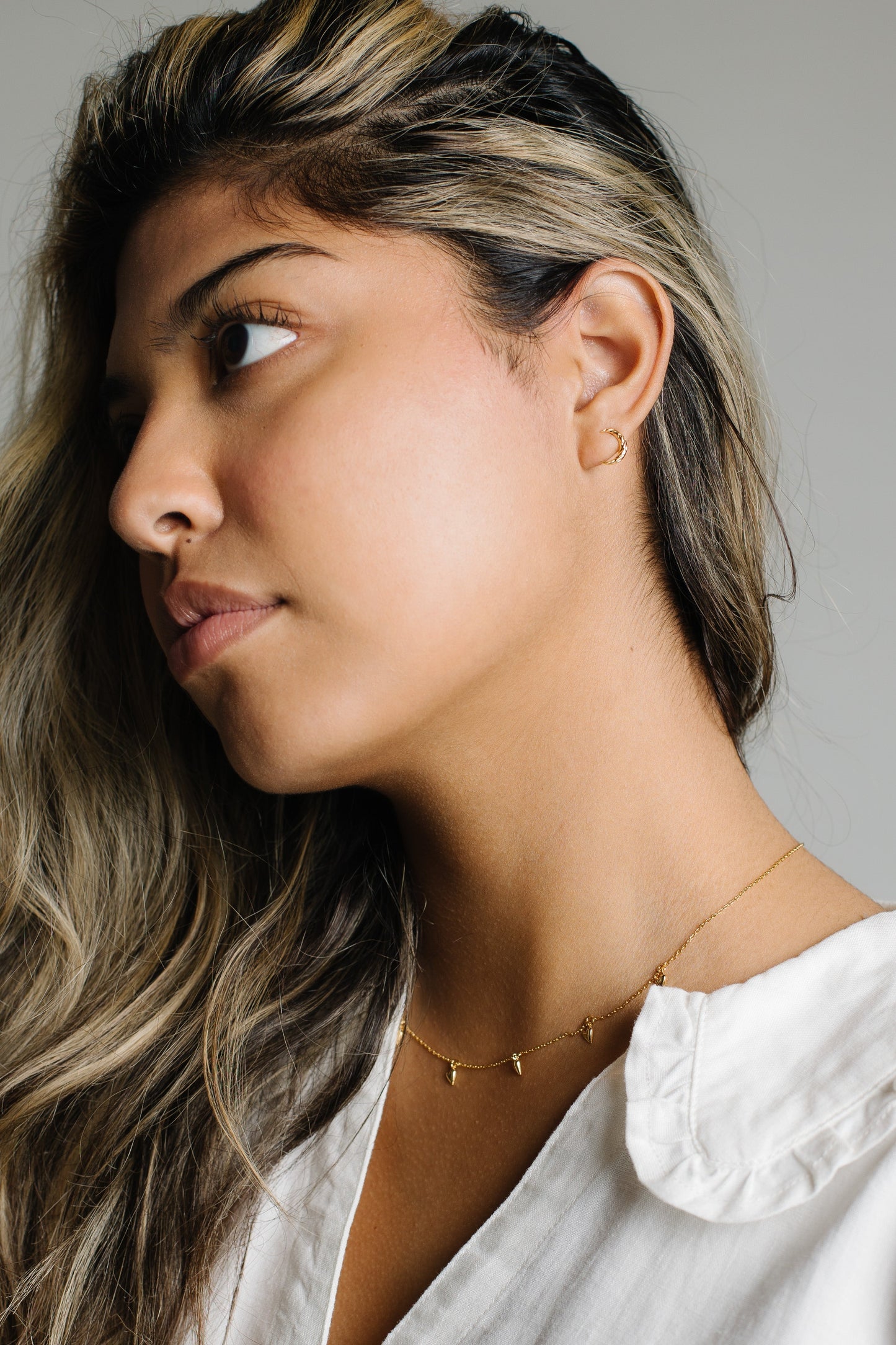 Gold Moon Earrings WOMEN'S EARINGS Cove