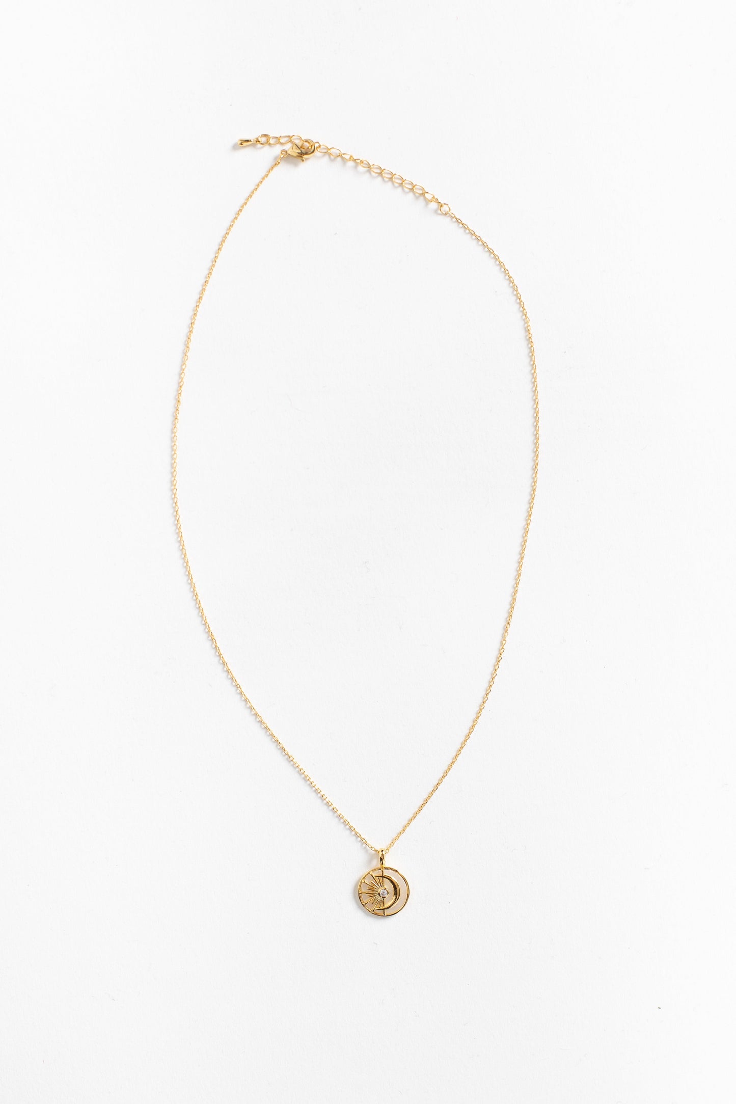 Mother of Pearl Sun & Moon WOMEN'S NECKLACE Cove