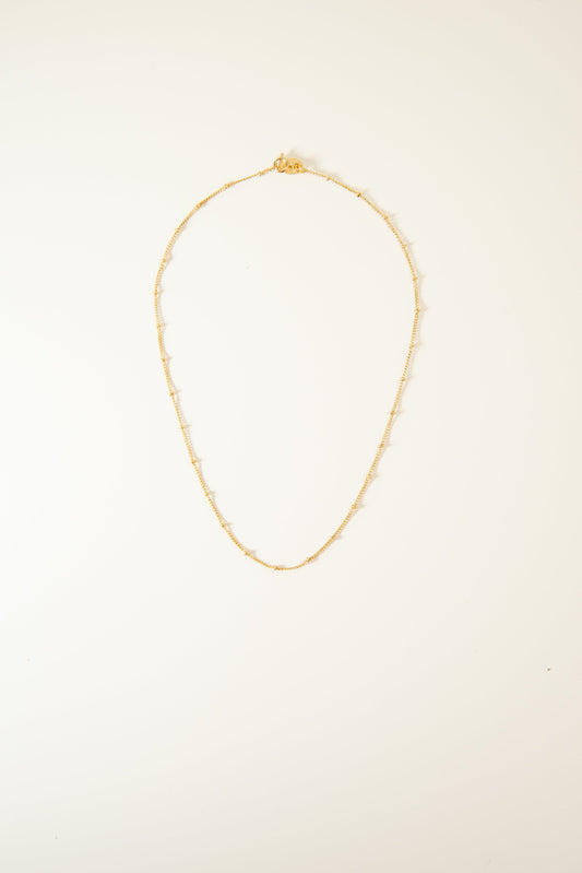 Beaded Gold Chain WOMEN'S JEWELRY Cove 