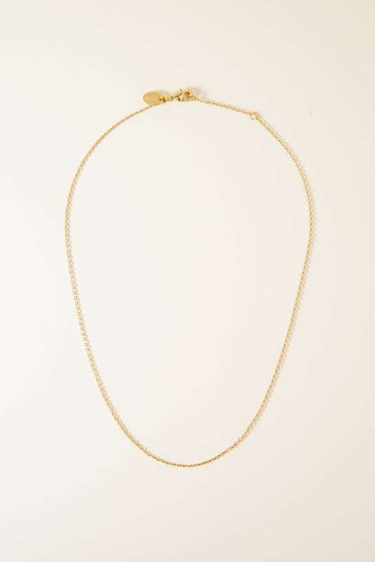 Gold Chain WOMEN'S JEWELRY Cove Matte Gold 16 Inch