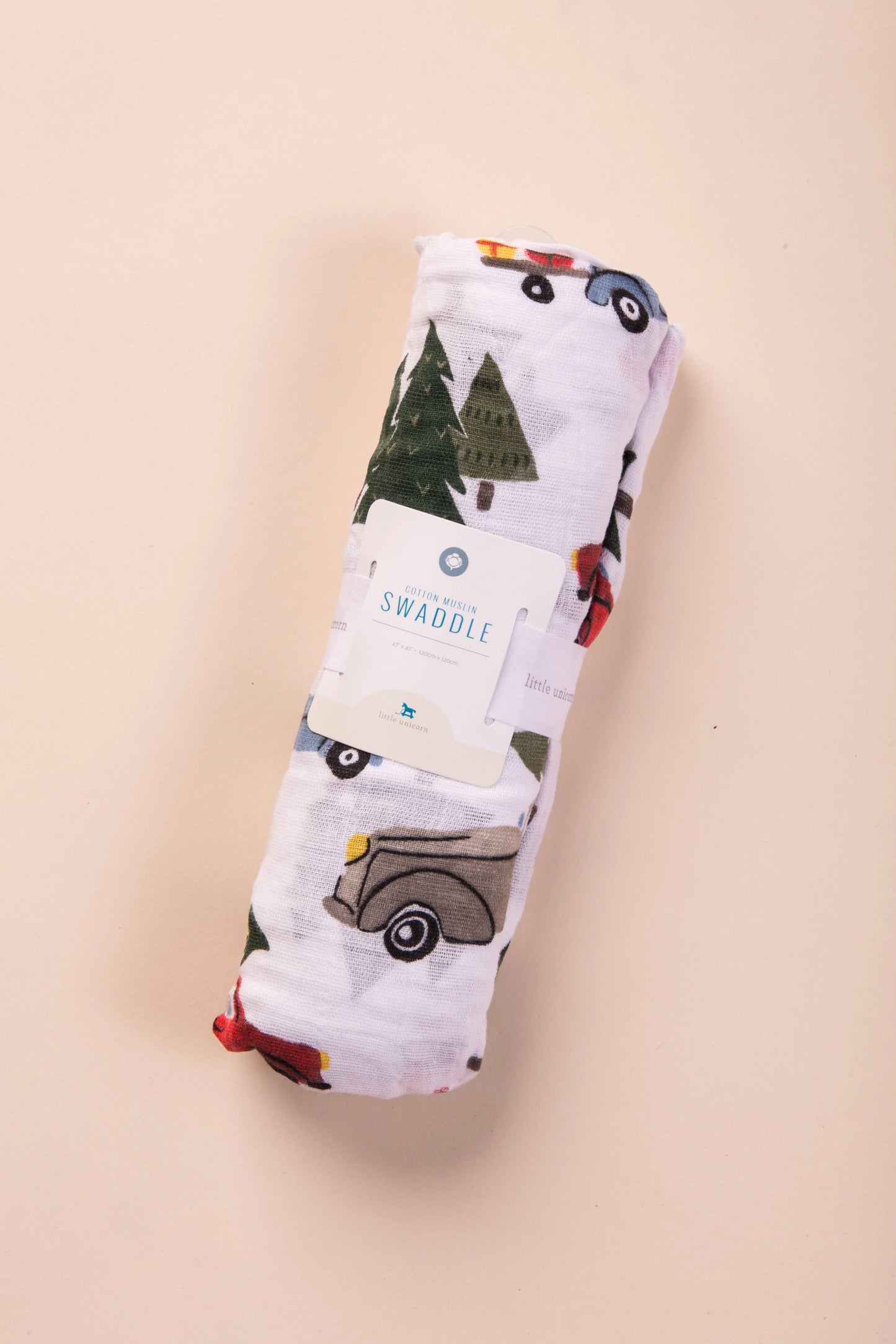 Little Unicorn - Cotton Swaddle - Holiday Haul Variable Called to Surf One Size Holiday Haul