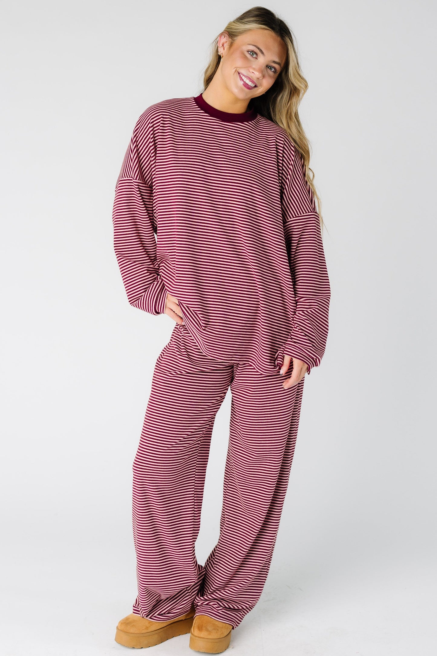 Cutie Everyday Stripe Set Women's Set brass & roe 