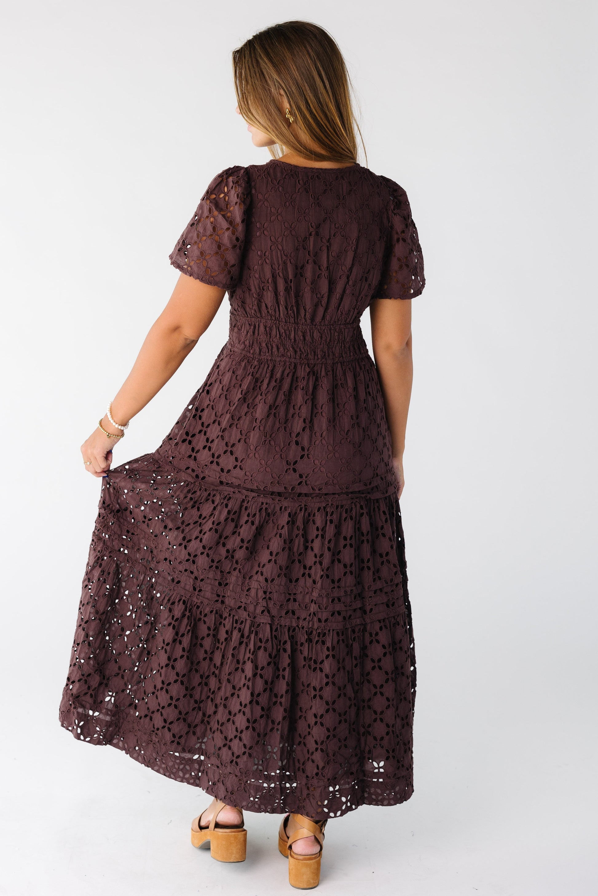 Citrus The Shae Eyelet Dress Cream / XXL Citrus The Shae Eyelet Dress Cream / XXL