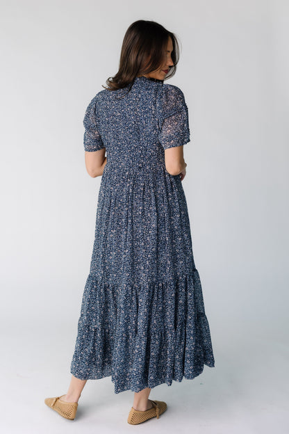 Citrus Flower Fields Chiffon Dress WOMEN'S DRESS Citrus 