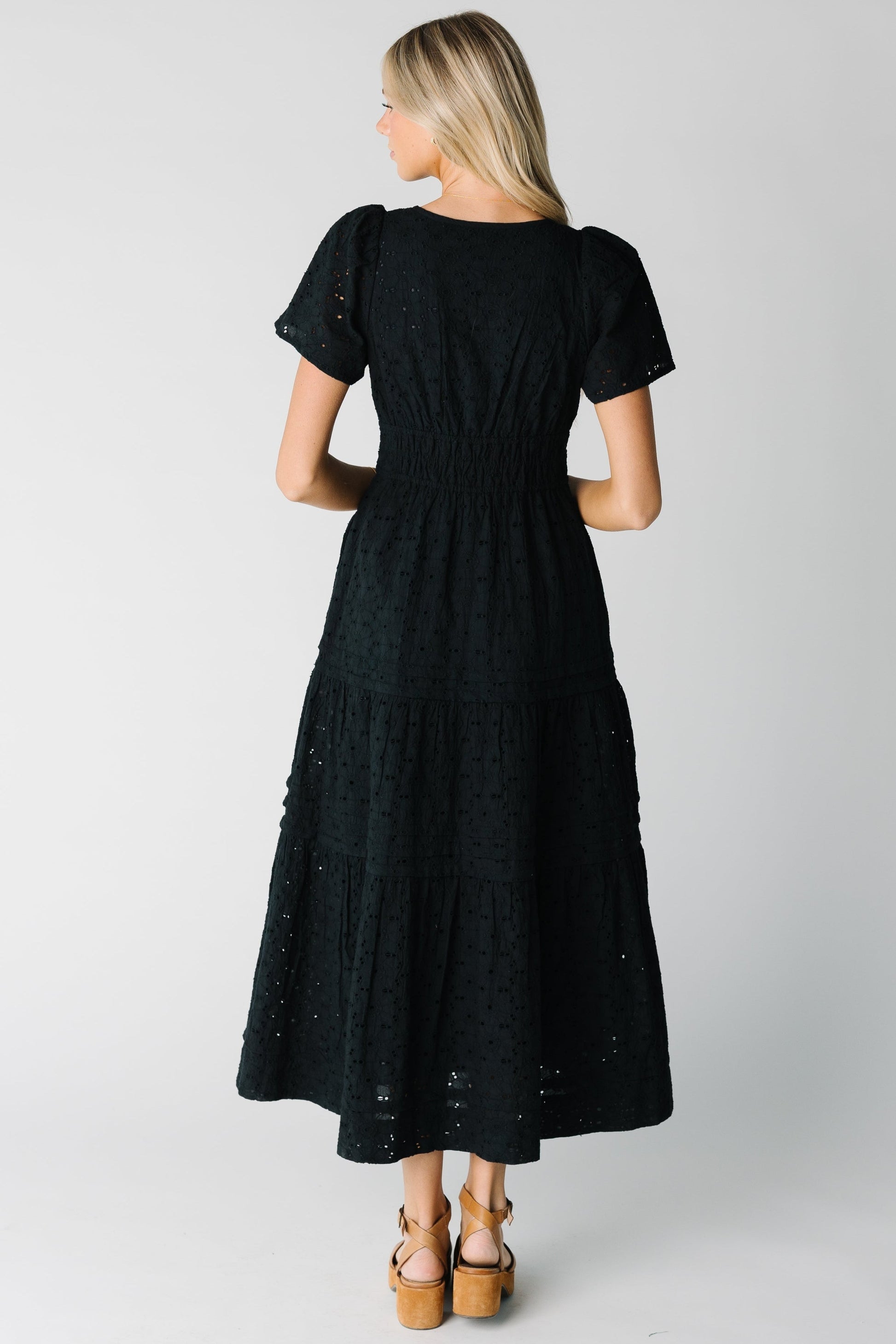 Citrus-Shae Dress - Black Eyelet WOMEN'S DRESS Citrus 