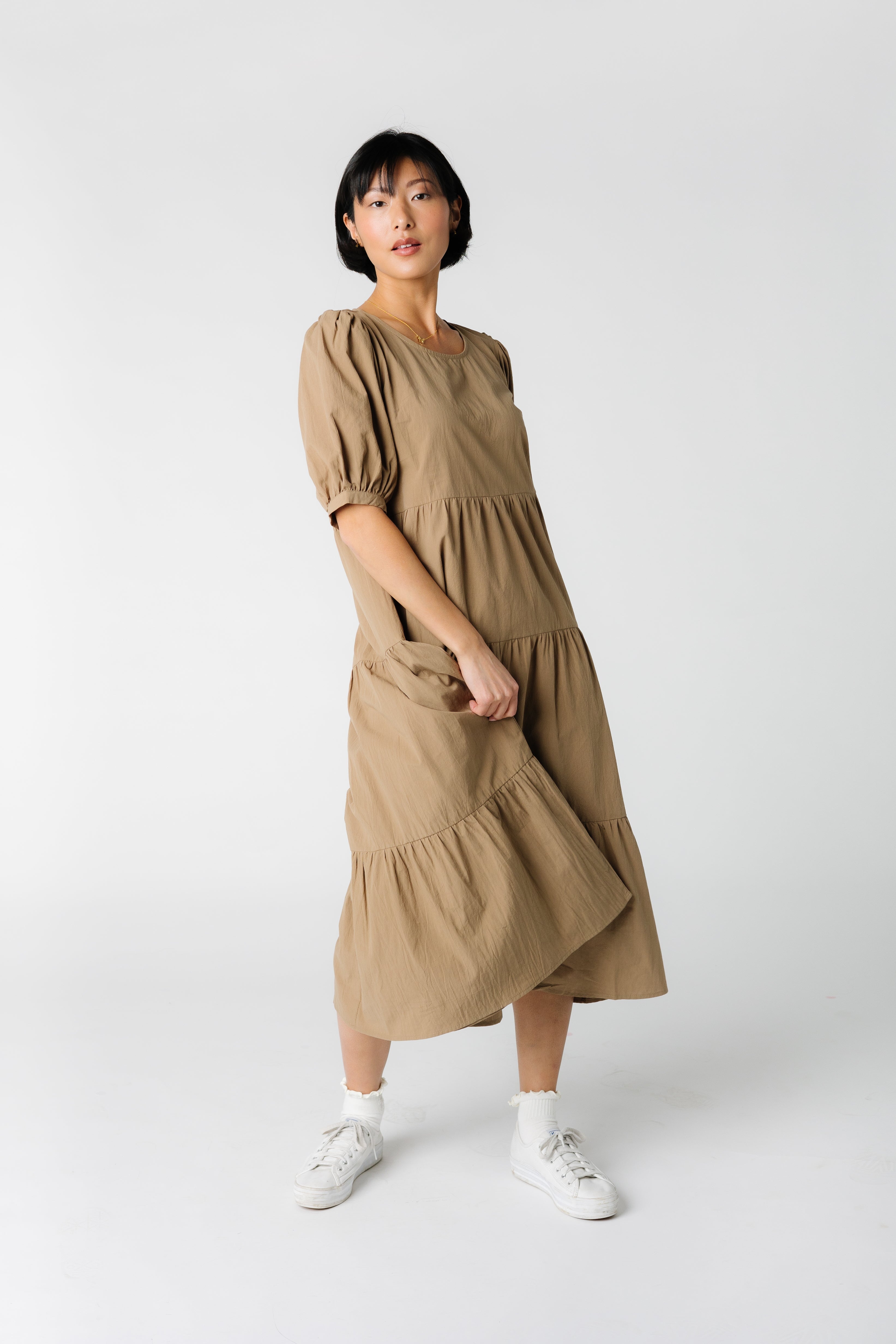 Brass & Roe Jayden Puff Sleeve Dress – Called to Surf