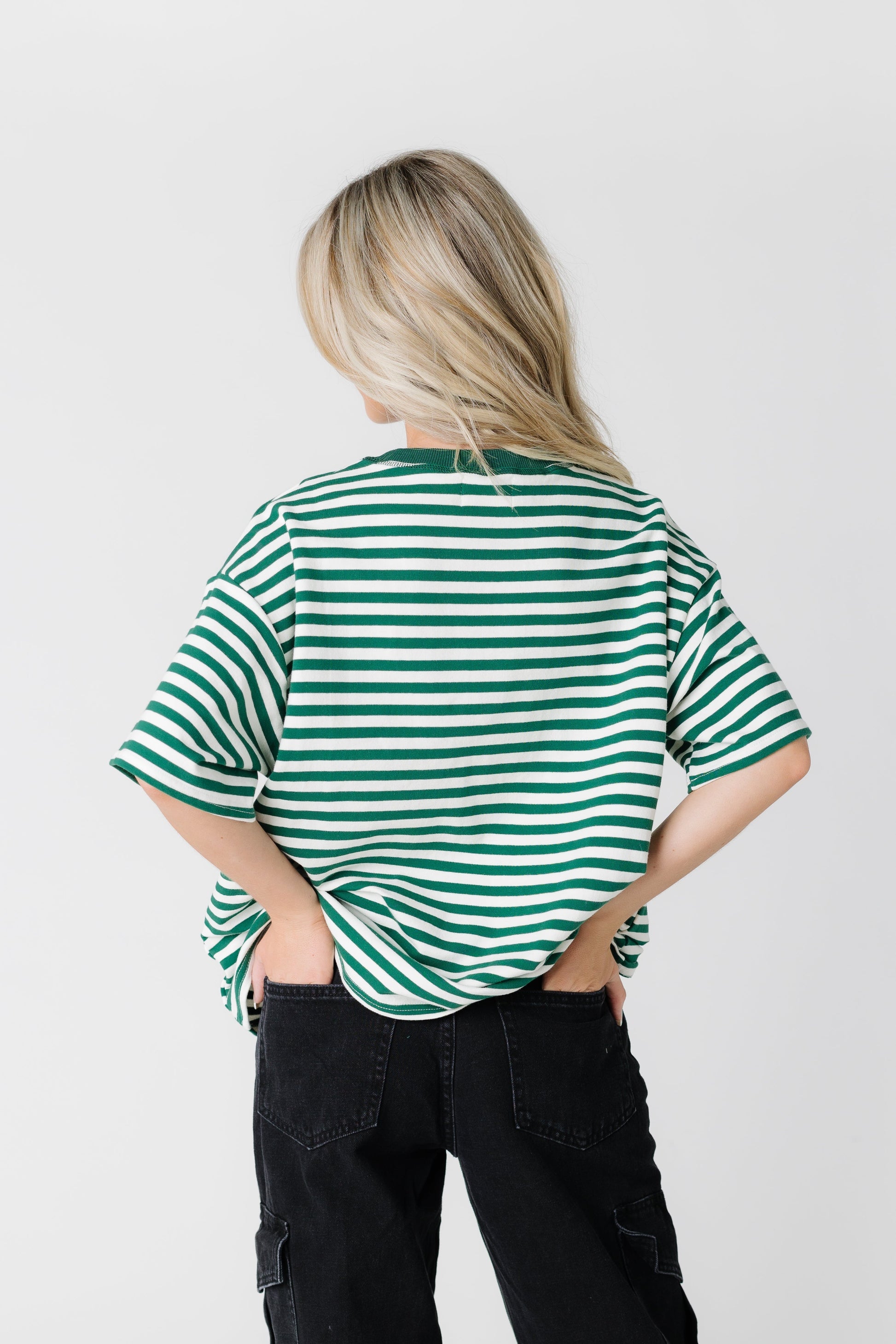 Oversize Stripe T-shirt WOMEN'S T-SHIRT Things Between 