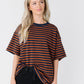 Oversize Stripe T-shirt WOMEN'S T-SHIRT Things Between 