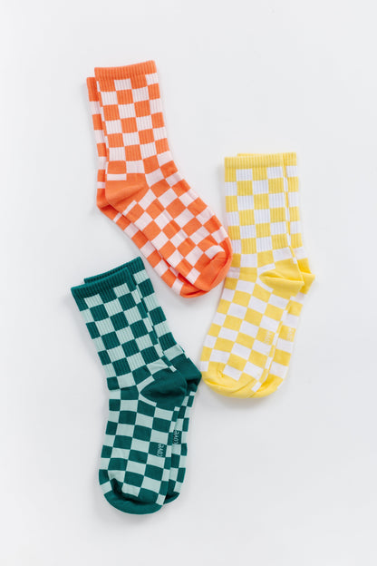 Cove Checker Retro Socks WOMEN'S SOCKS Cove Accessories 