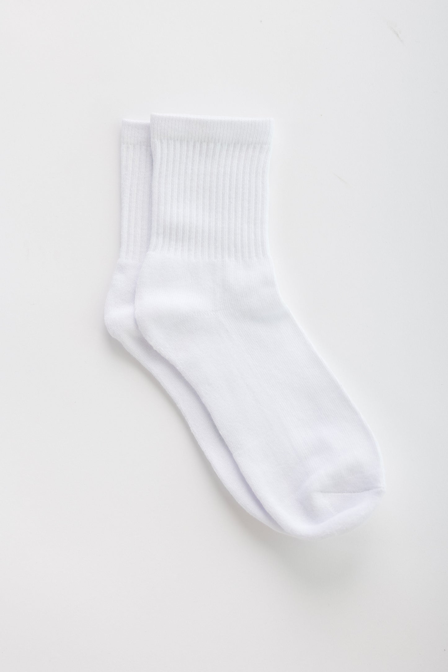 Cove Casual Crew Socks WOMEN'S SOCKS Cove Accessories White OS 