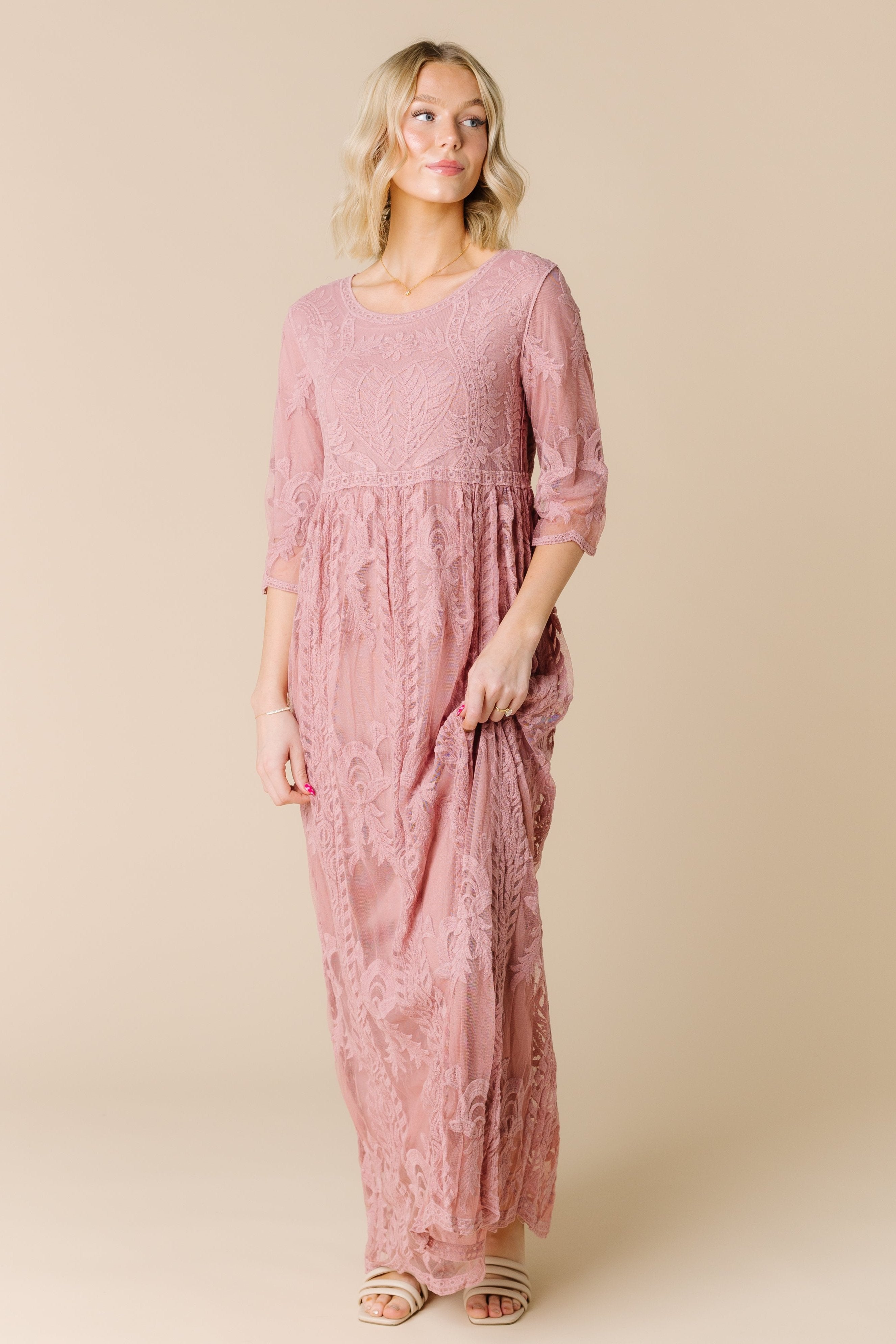 Modest Dresses for Any Occasion tagged Pink Called to Surf