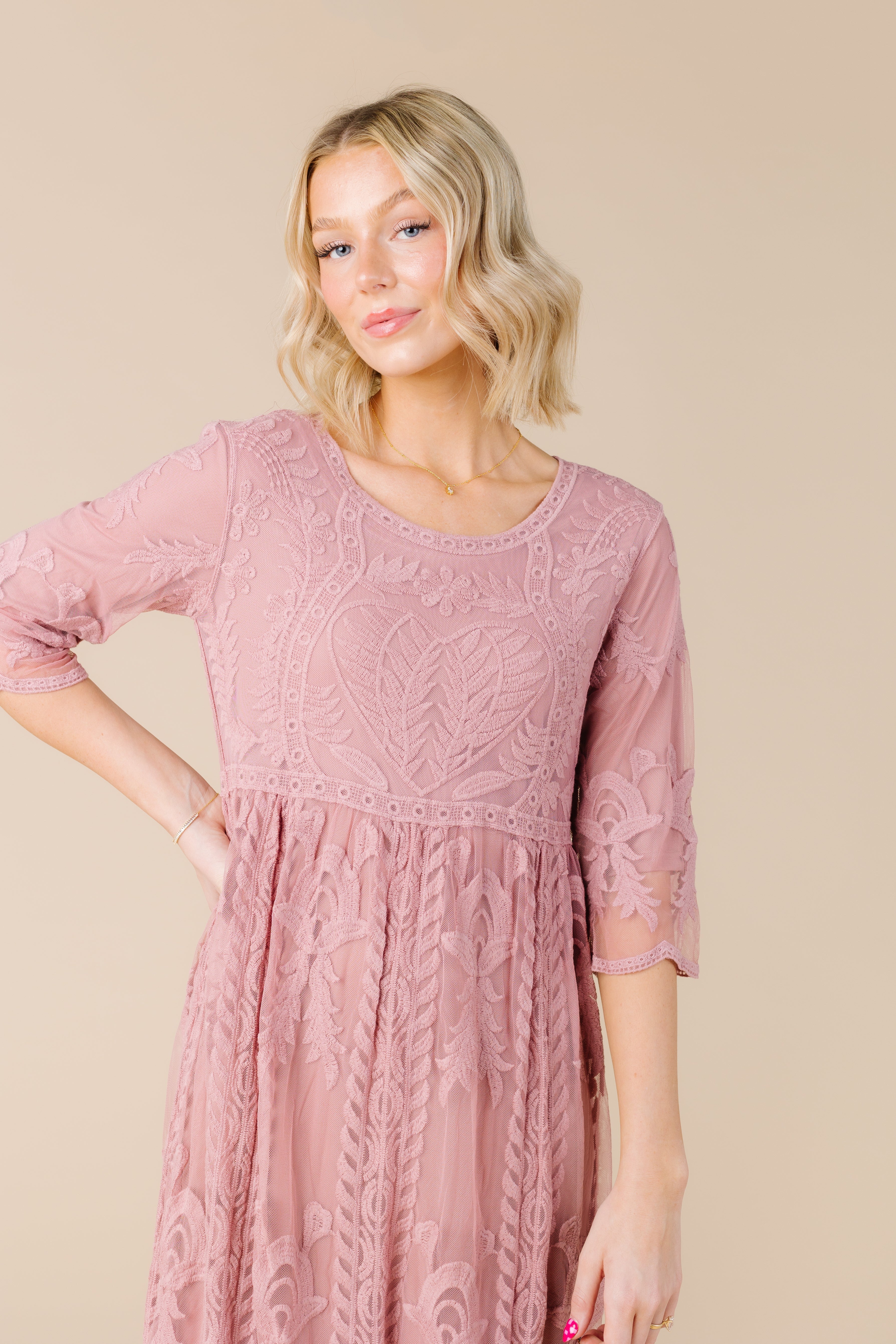 Tea n on sale rose lace dress