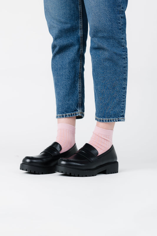 Cove Casa Ribbed Socks WOMEN'S SOCKS Cove Accessories Pink OS 