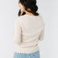 Ribbed Layering Sweater Top WOMEN'S TOP Tea N Rose 