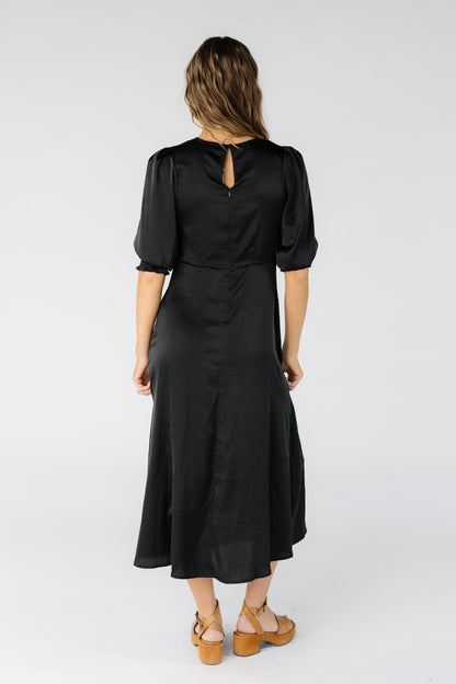 Brass & Roe Charity Satin Dress WOMEN'S DRESS brass & roe 