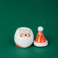 Santa Salt & Pepper Shaker CHRISTMAS HOME DECOR Creative Co-Op 