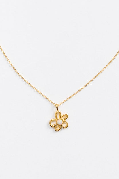 Cove Daisy Retro Necklace WOMEN'S NECKLACE Cove Accessories 