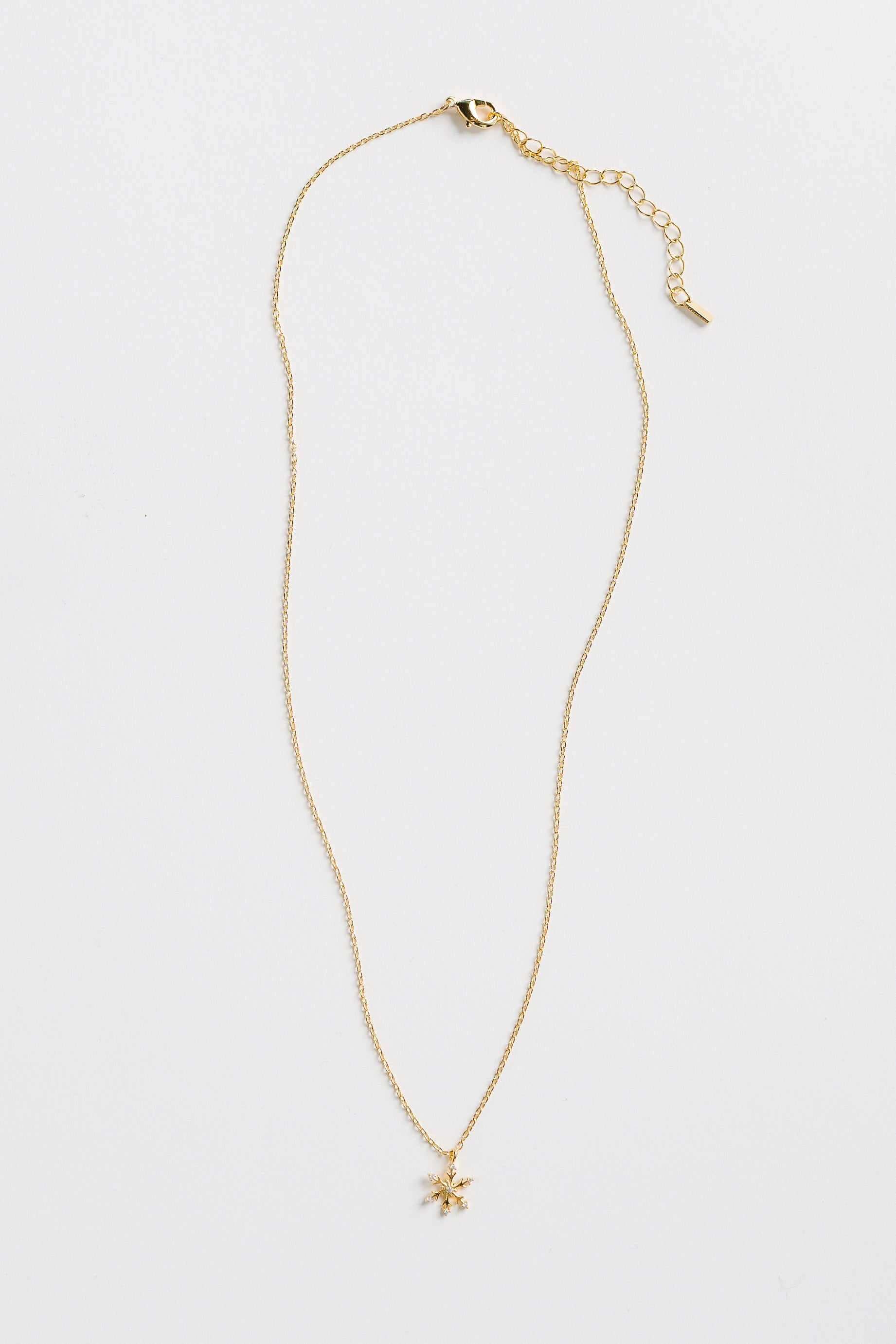 Cove Petite Snowflake Necklace WOMEN'S NECKLACE Cove Accessories 